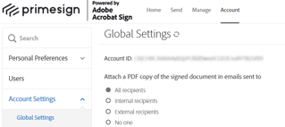 Sign with Adobe Acrobat Sign - accountId